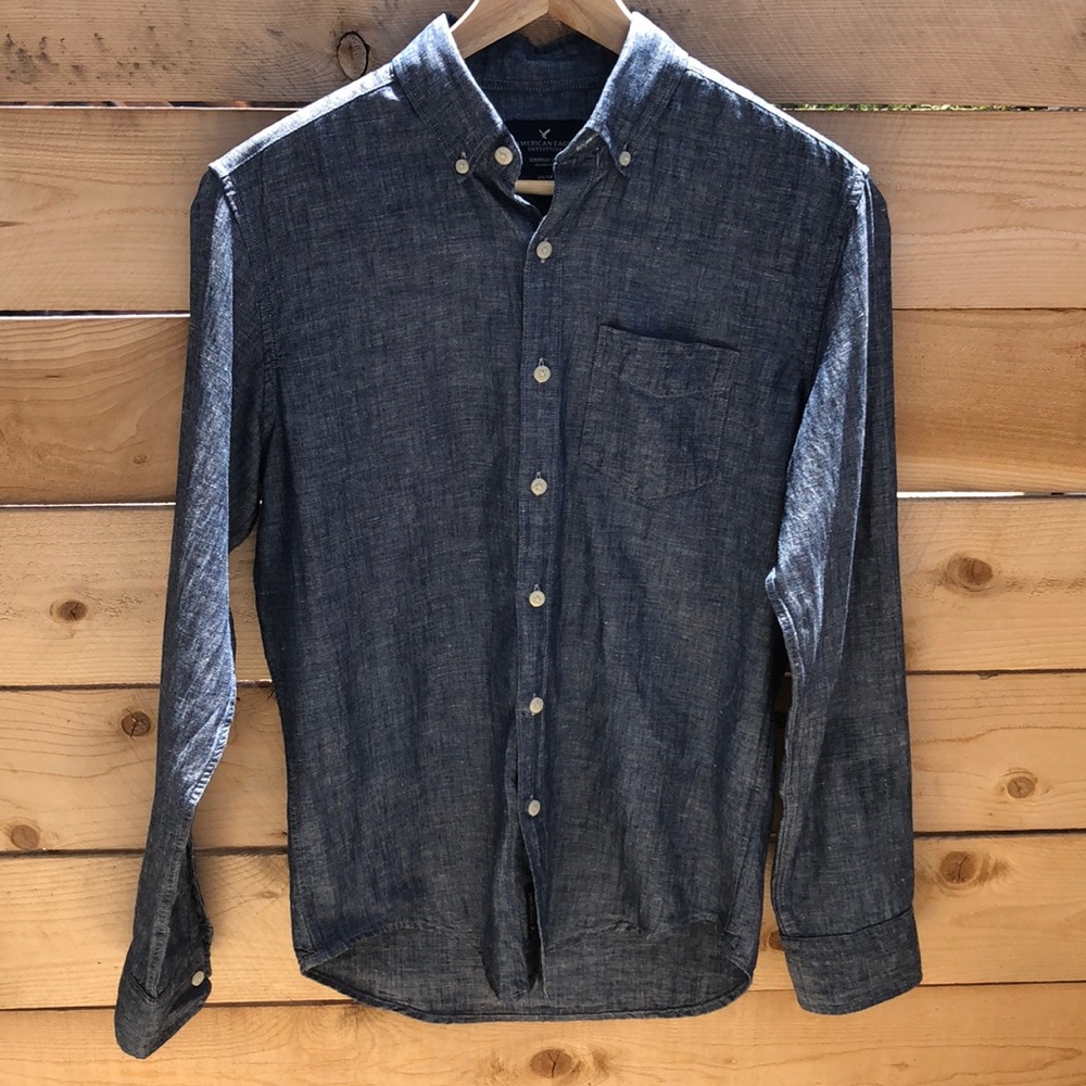 American Eagle cotton/linen 55/45%
